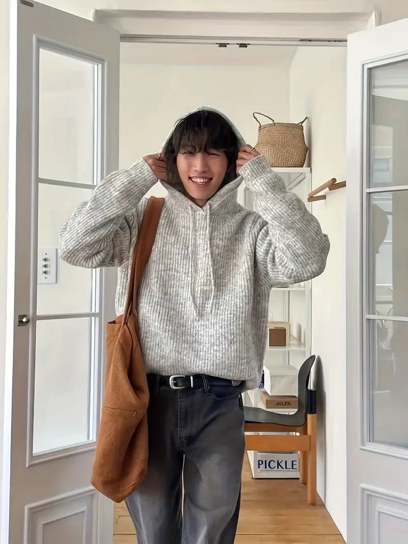 Jari - Müheloser Stil Trendiger Gestreifter Strickpullover