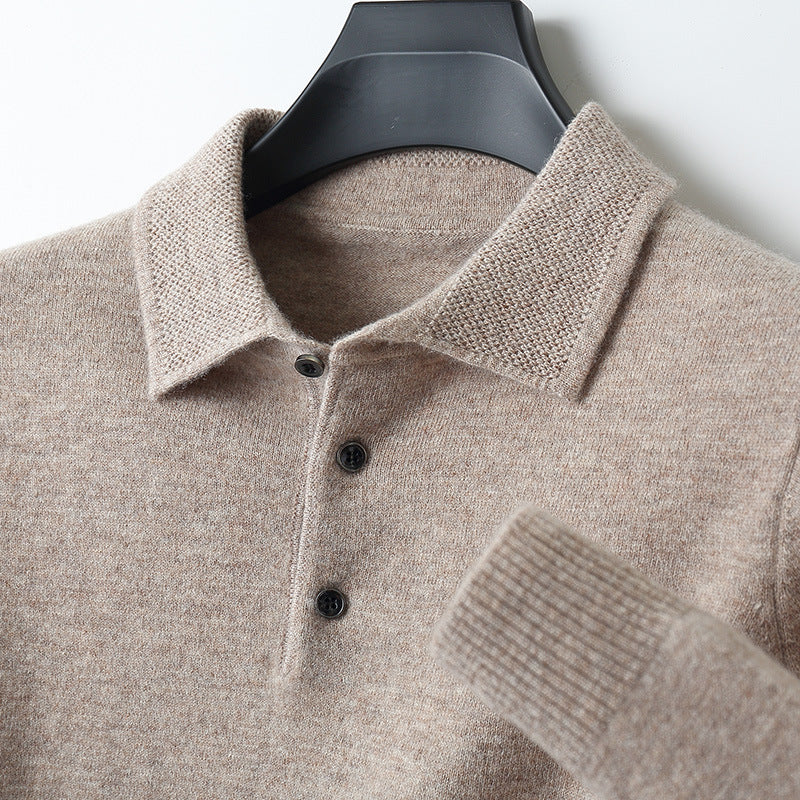 Eckhart | Poloshirt aus Kaschmir