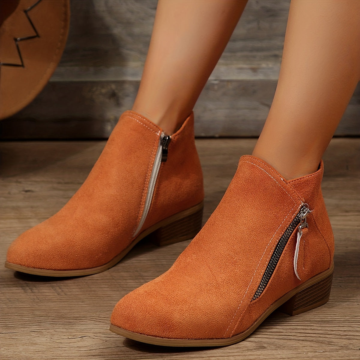 Klaudia | Stilvolle Stiefeletten mit einfachem Reißverschluss für Damen