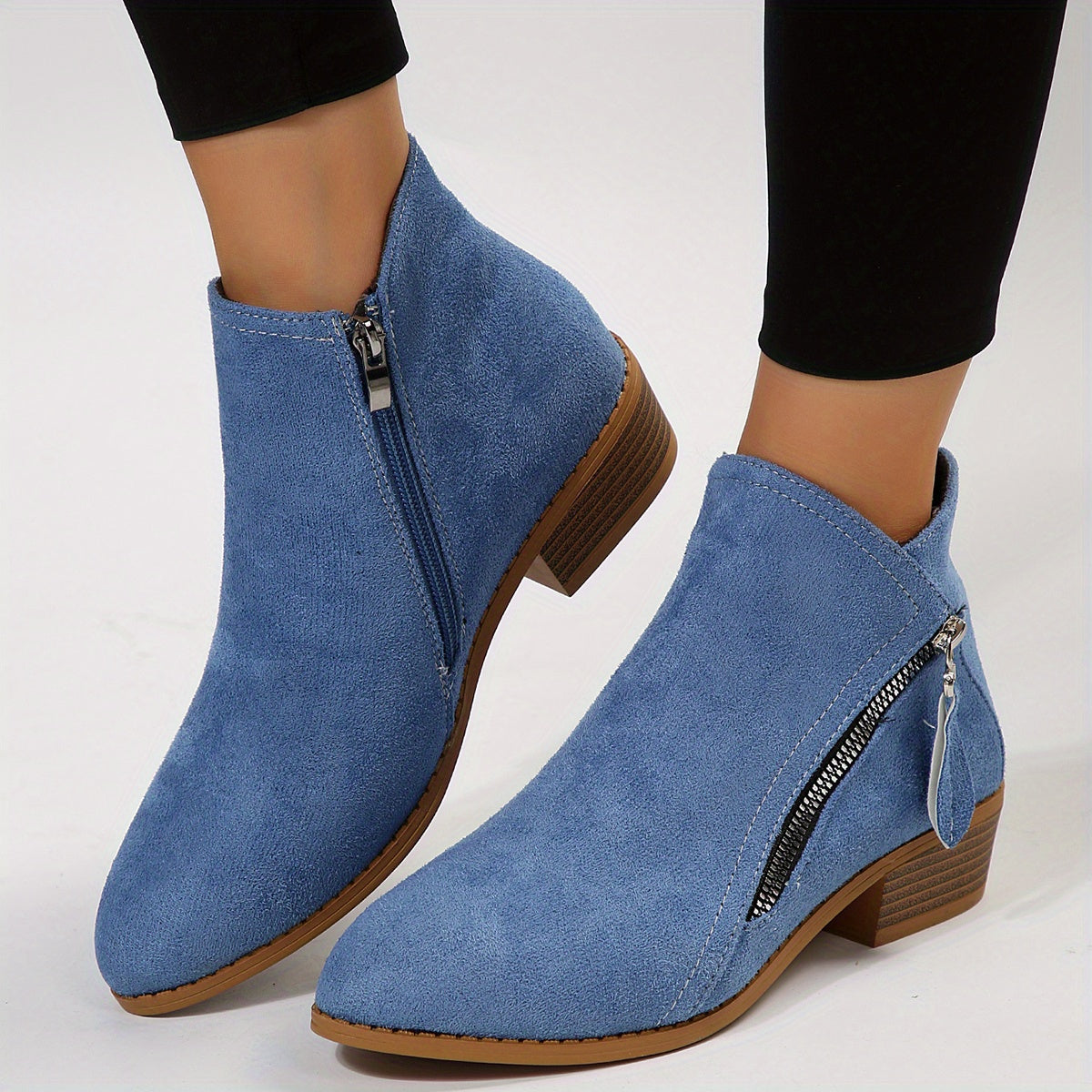 Klaudia | Stilvolle Stiefeletten mit einfachem Reißverschluss für Damen