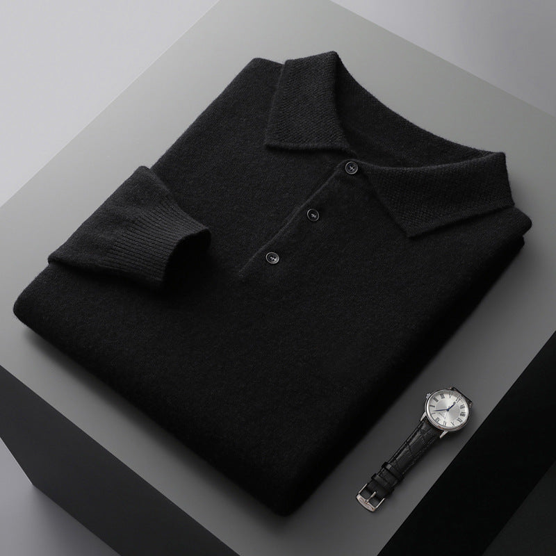 Eckhart | Poloshirt aus Kaschmir