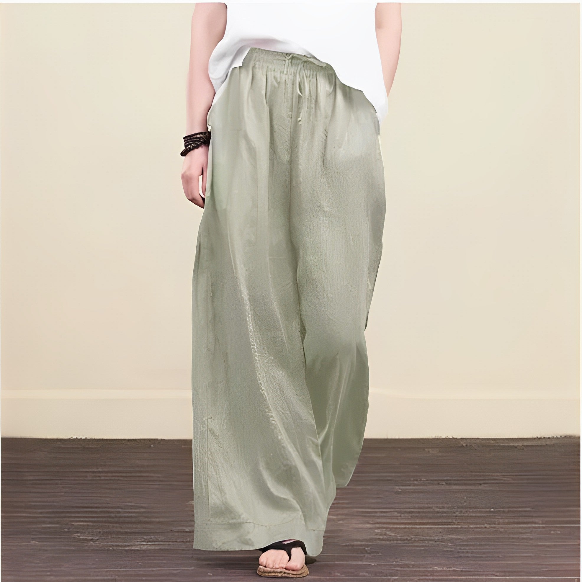 Calla - Leinenhose in Übergröße für Damen