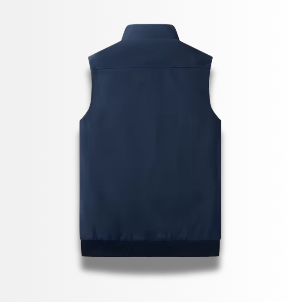 Moderne Zip-Up-Weste für Männer