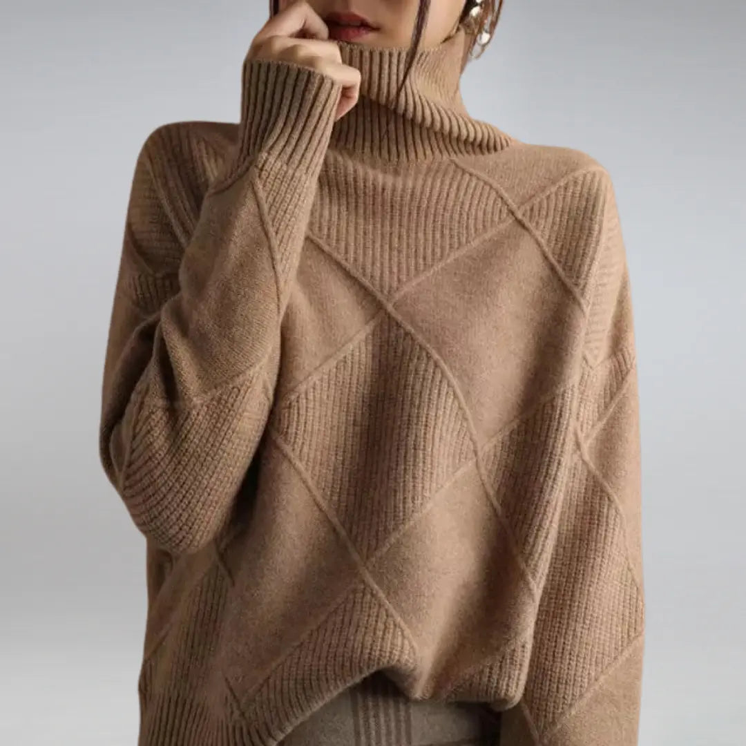 Winter Rollkragenpullover für Damen