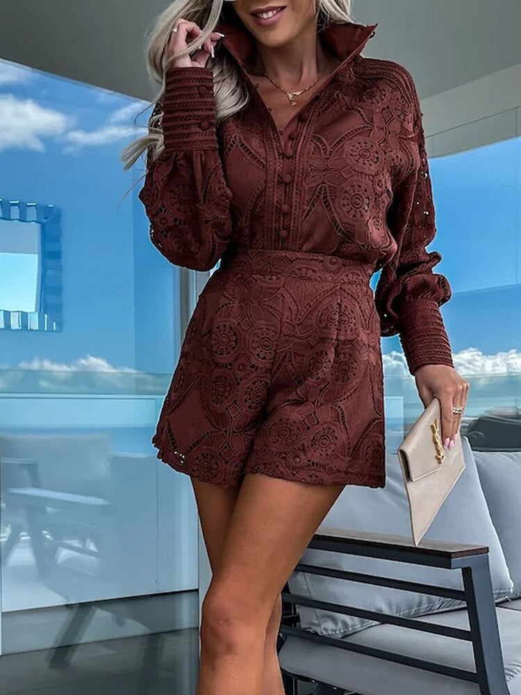 Vivian | boho lace set