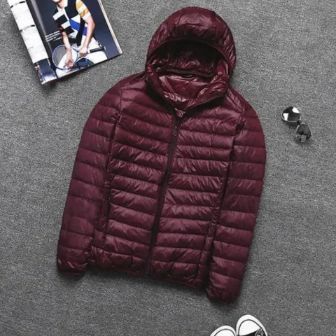 Henrico | Herren Winter Kapuzen-Pufferjacke | Leichtgewicht