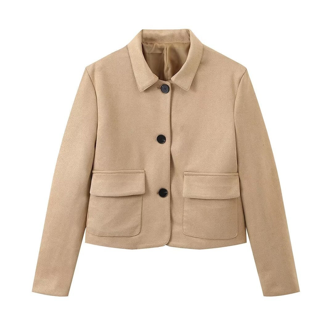 Orlanda – Vielseitige Khaki-Jacke