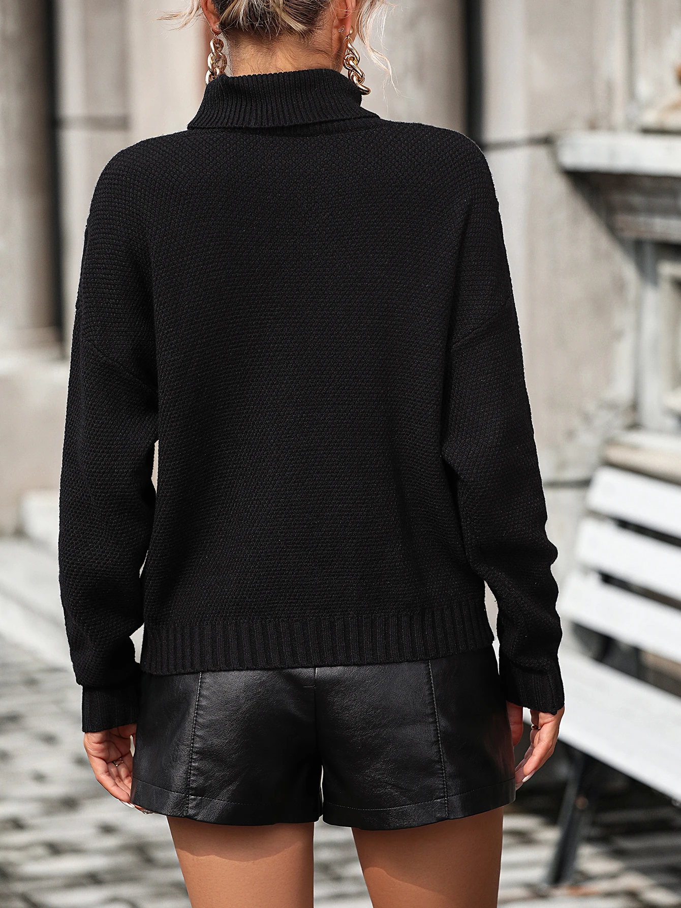 Helena - Schicke und Gemütliche Winterrollkragenpullover mit Fransen-Details für Damen