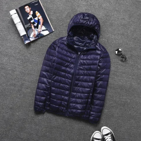 Henrico | Herren Winter Kapuzen-Pufferjacke | Leichtgewicht