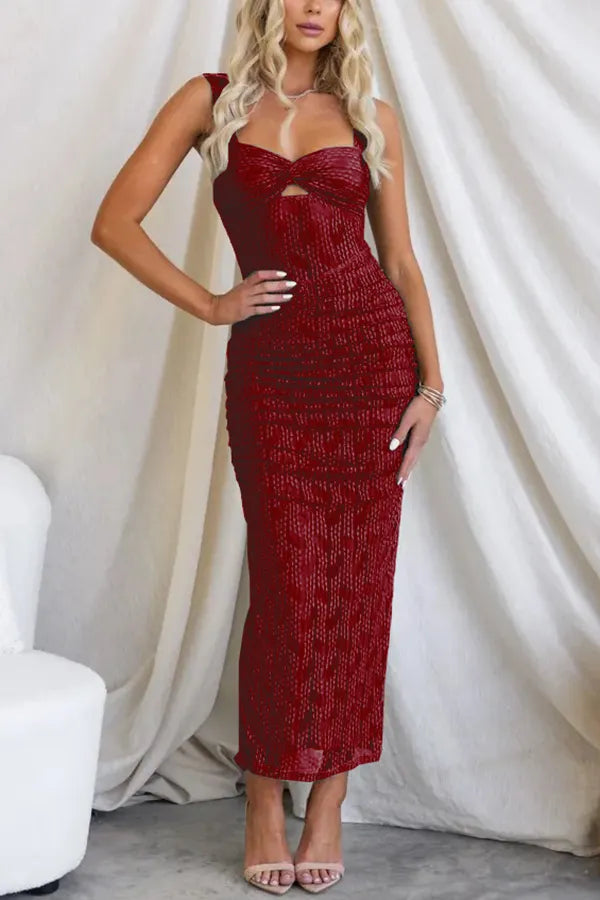 Bonafita Jenoa - Elegantes Langes Kleid für besondere Anlässe