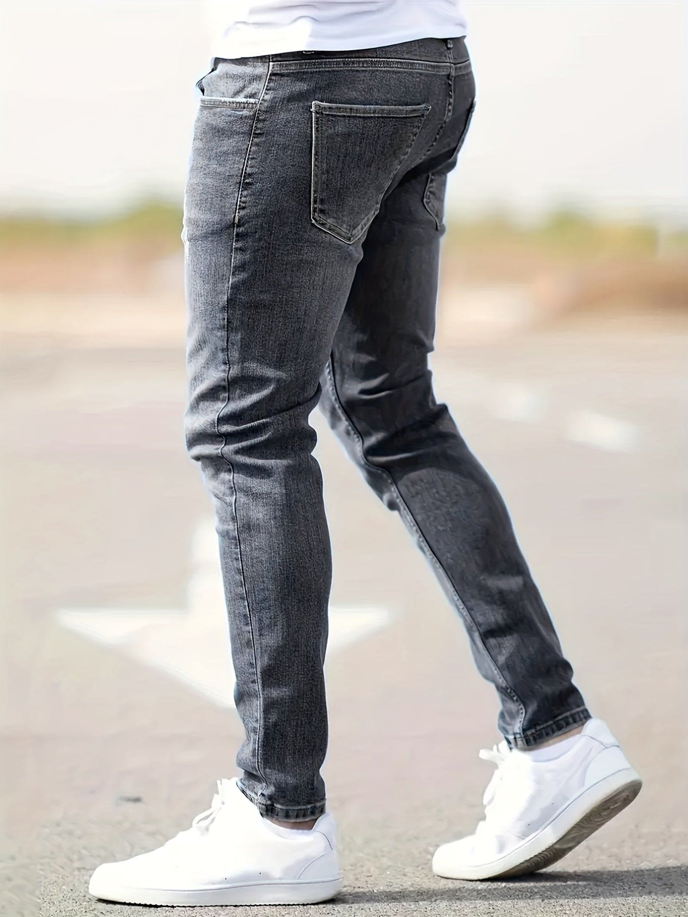 Klassische Taillierte Jeans