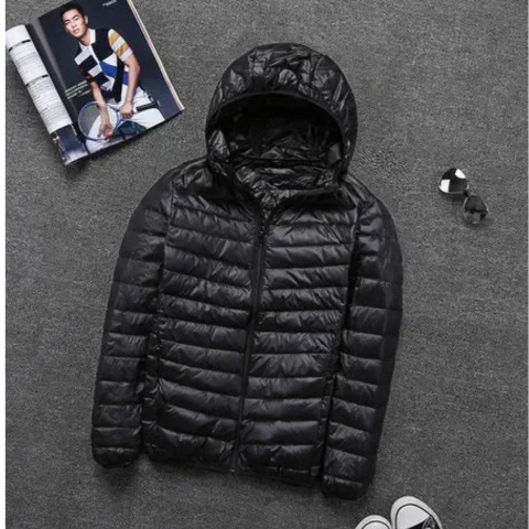 Henrico | Herren Winter Kapuzen-Pufferjacke | Leichtgewicht