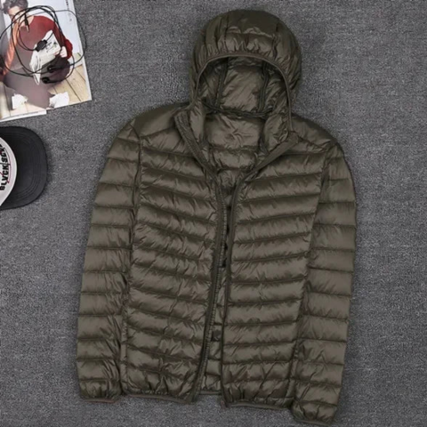 Henrico | Herren Winter Kapuzen-Pufferjacke | Leichtgewicht