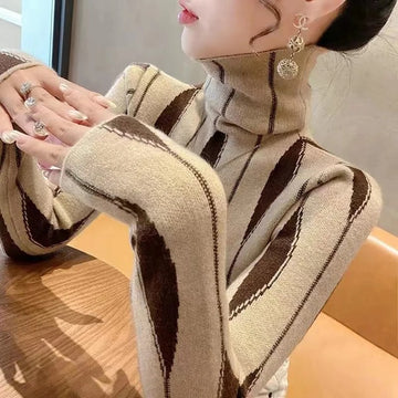 Karissa - Eleganter Rollkragenpullover