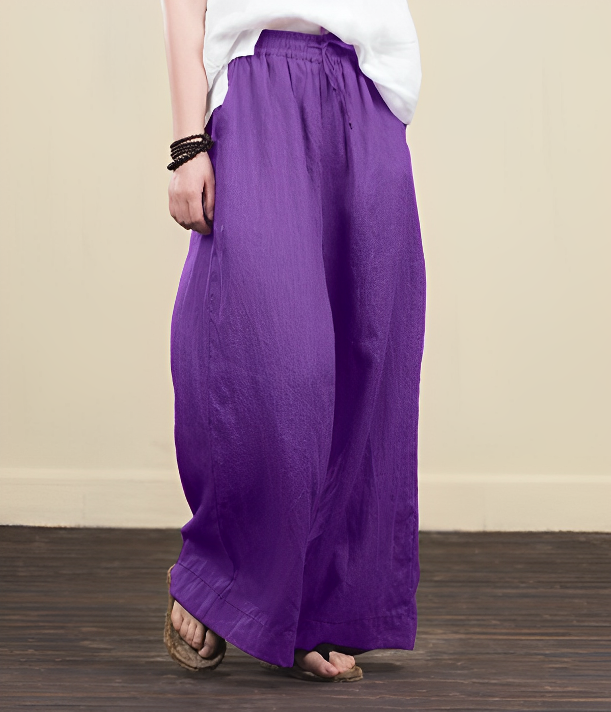 Calla - Leinenhose in Übergröße für Damen