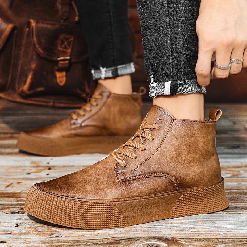 Gerlof - Robuste Und Modische Lederstiefel