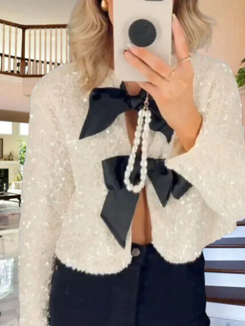 Caroline - Modische Sparkling-Jacke