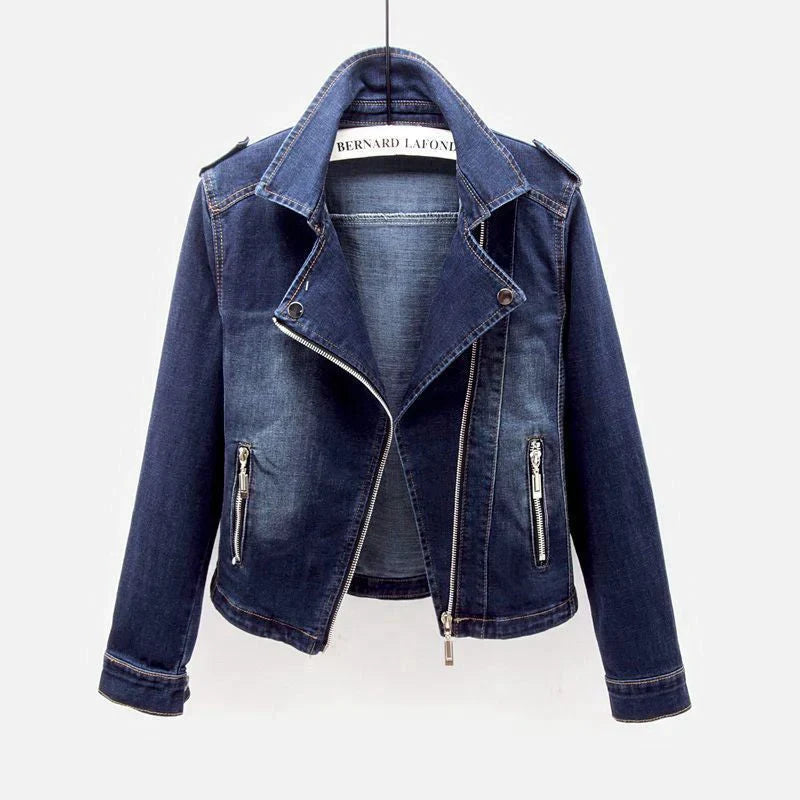 Adalynn - Klassische Herbst Jeansjacke für Damen