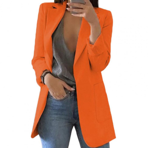 Lorde | Damen Elegante Arbeits Blazer | Lang