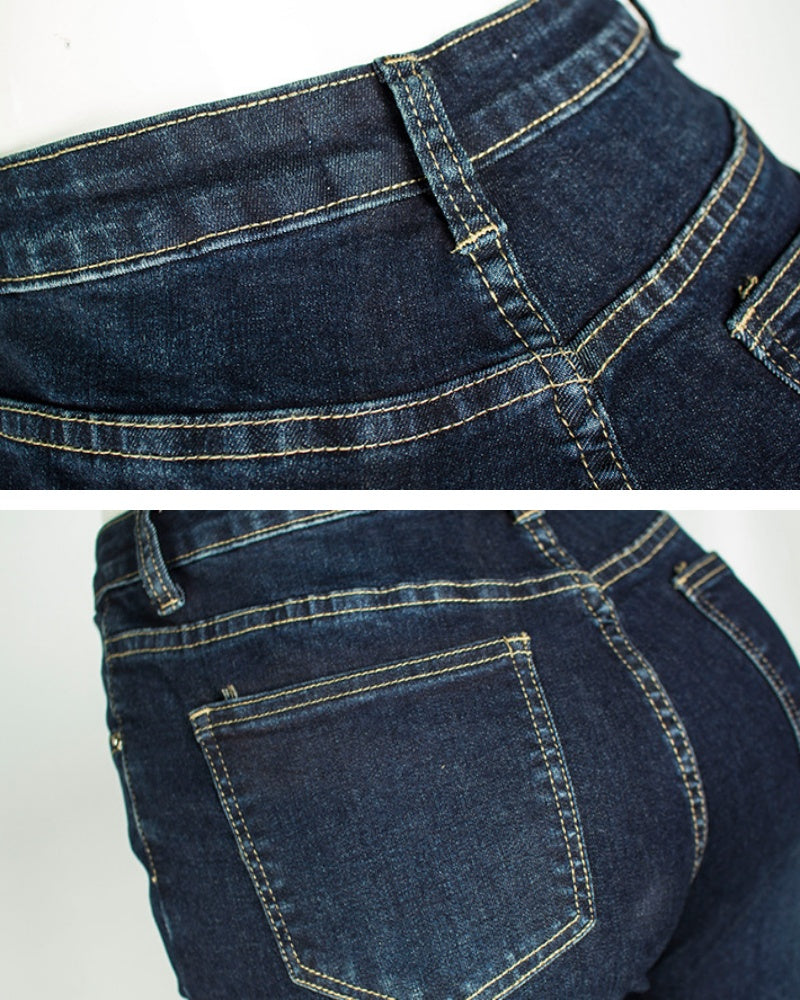 Kolumbianische Jeans für Frauen mit Hoher Taille und Bauchkontrolle