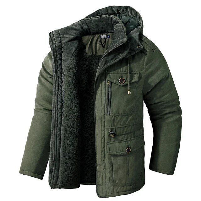 Luke - Stilvolle und Warme Winter-Militärparka für Herren