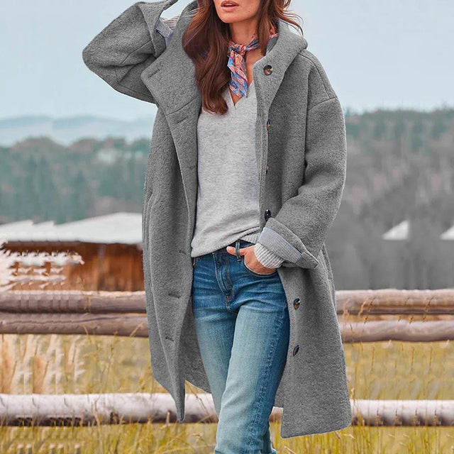 Eleganter Wollmantel - Lucy