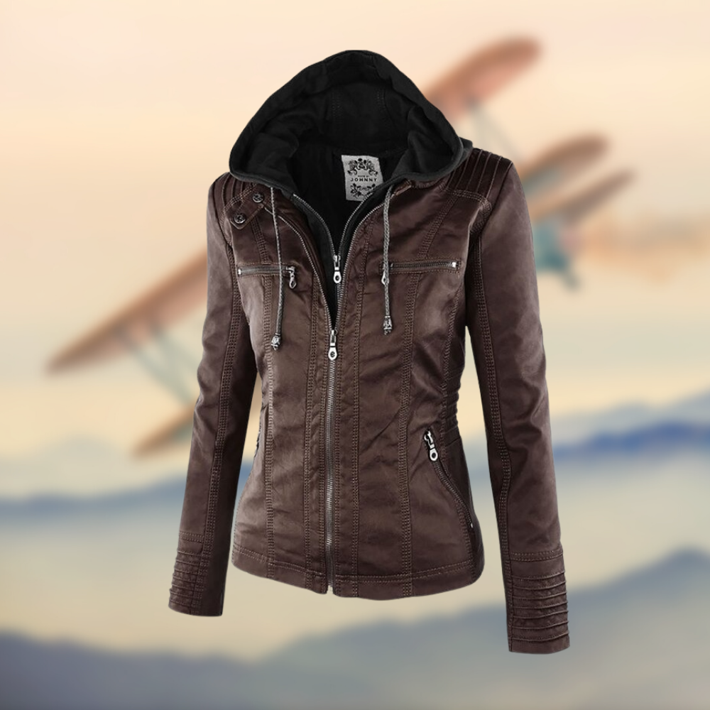 Rica™ - Elegante Lederjacke