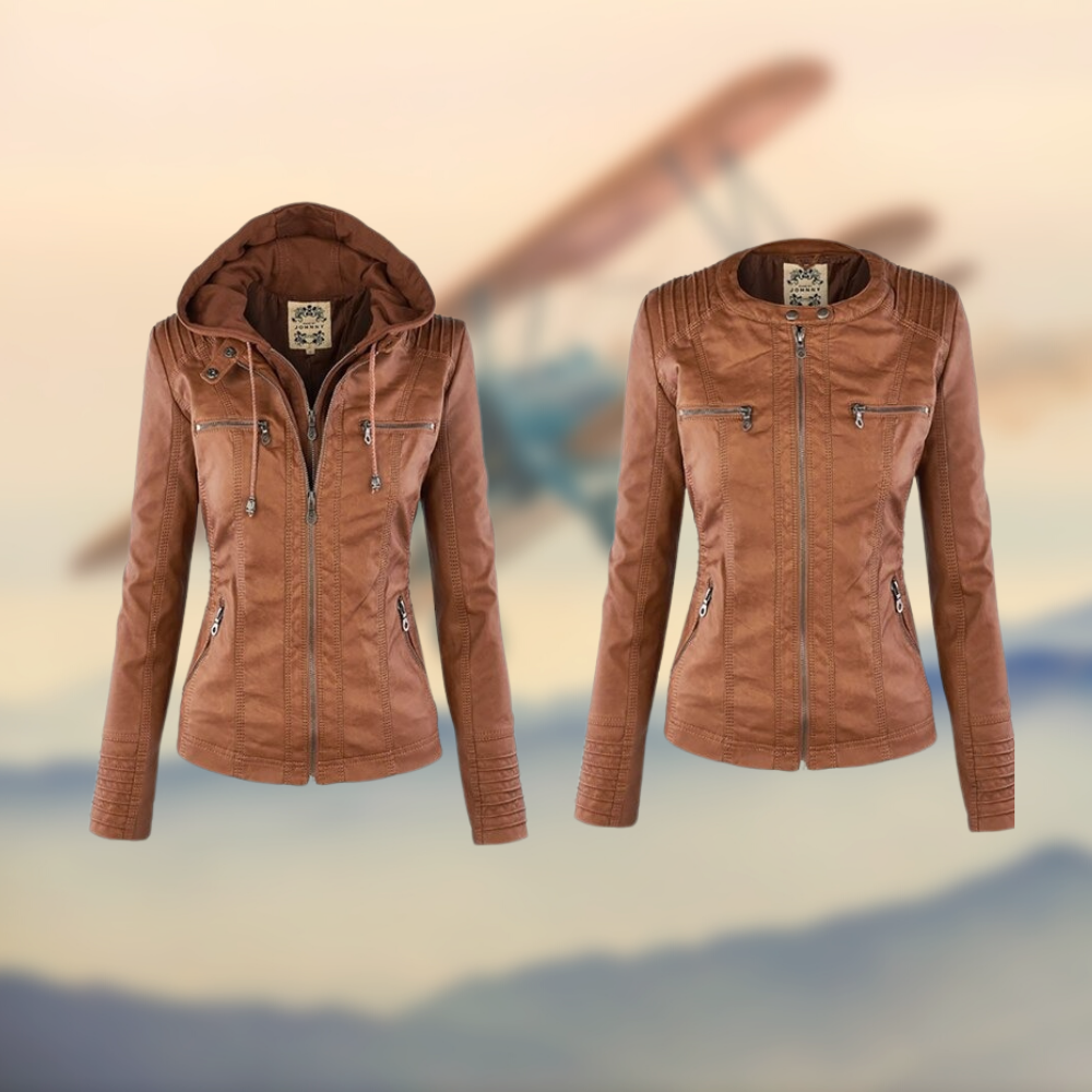 Rica™ - Elegante Lederjacke