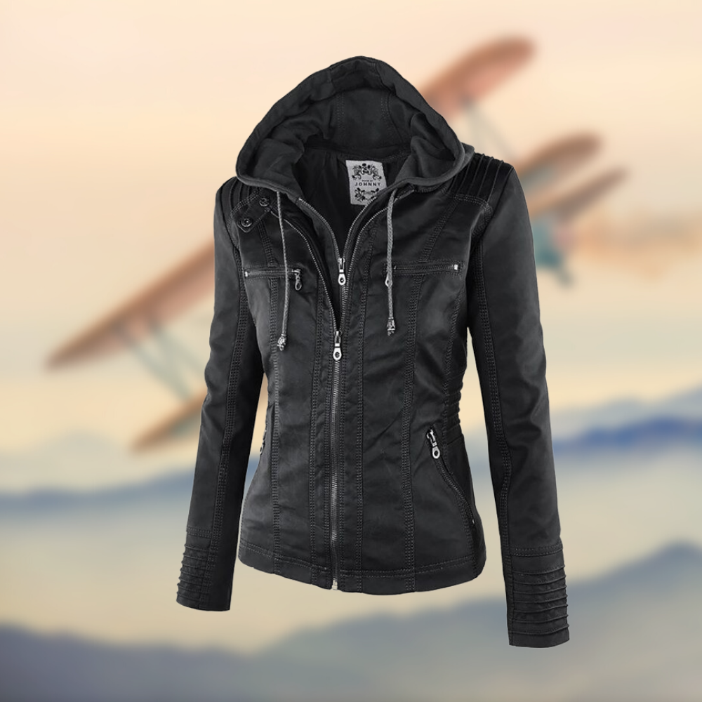 Rica™ - Elegante Lederjacke