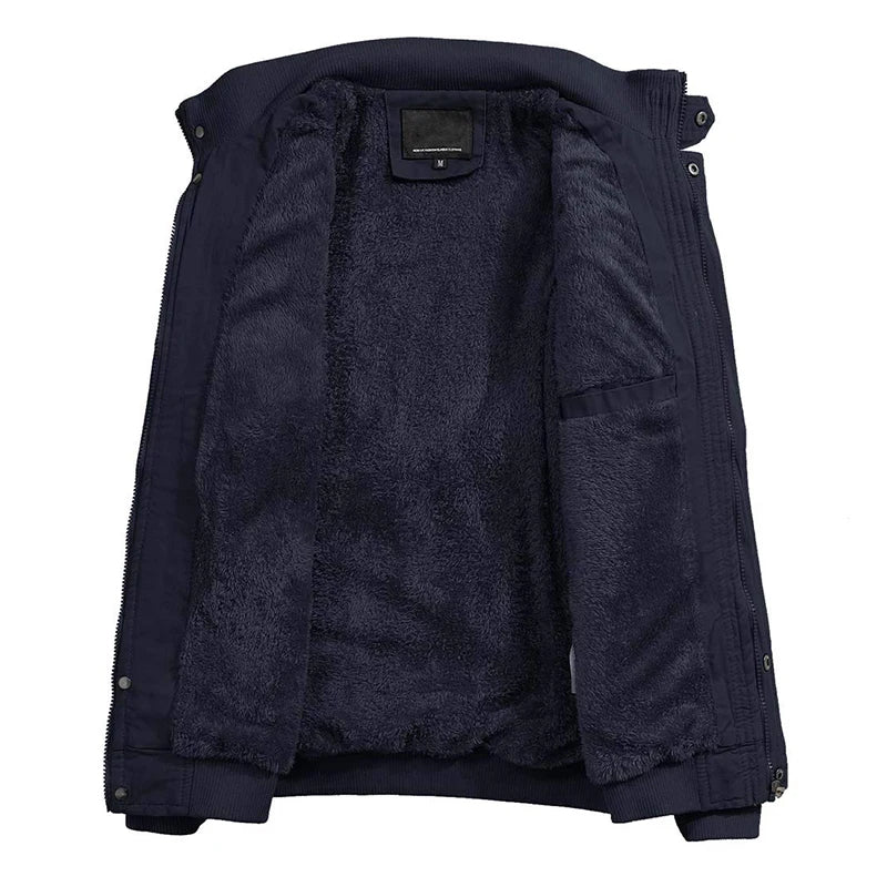 Oliver - Warme und Stilvolle Streetwear Winter-Bomberjacke für Herren