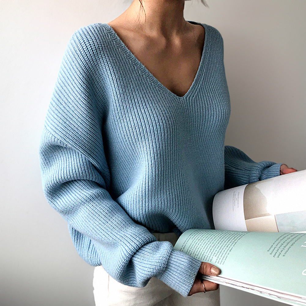 Mila - Eleganter Herbst Weiche Strickpullover für Damen