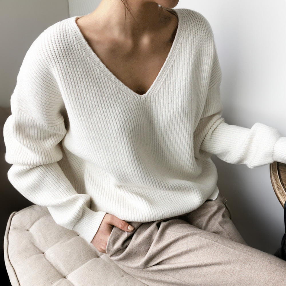 Mila - Eleganter Herbst Weiche Strickpullover für Damen