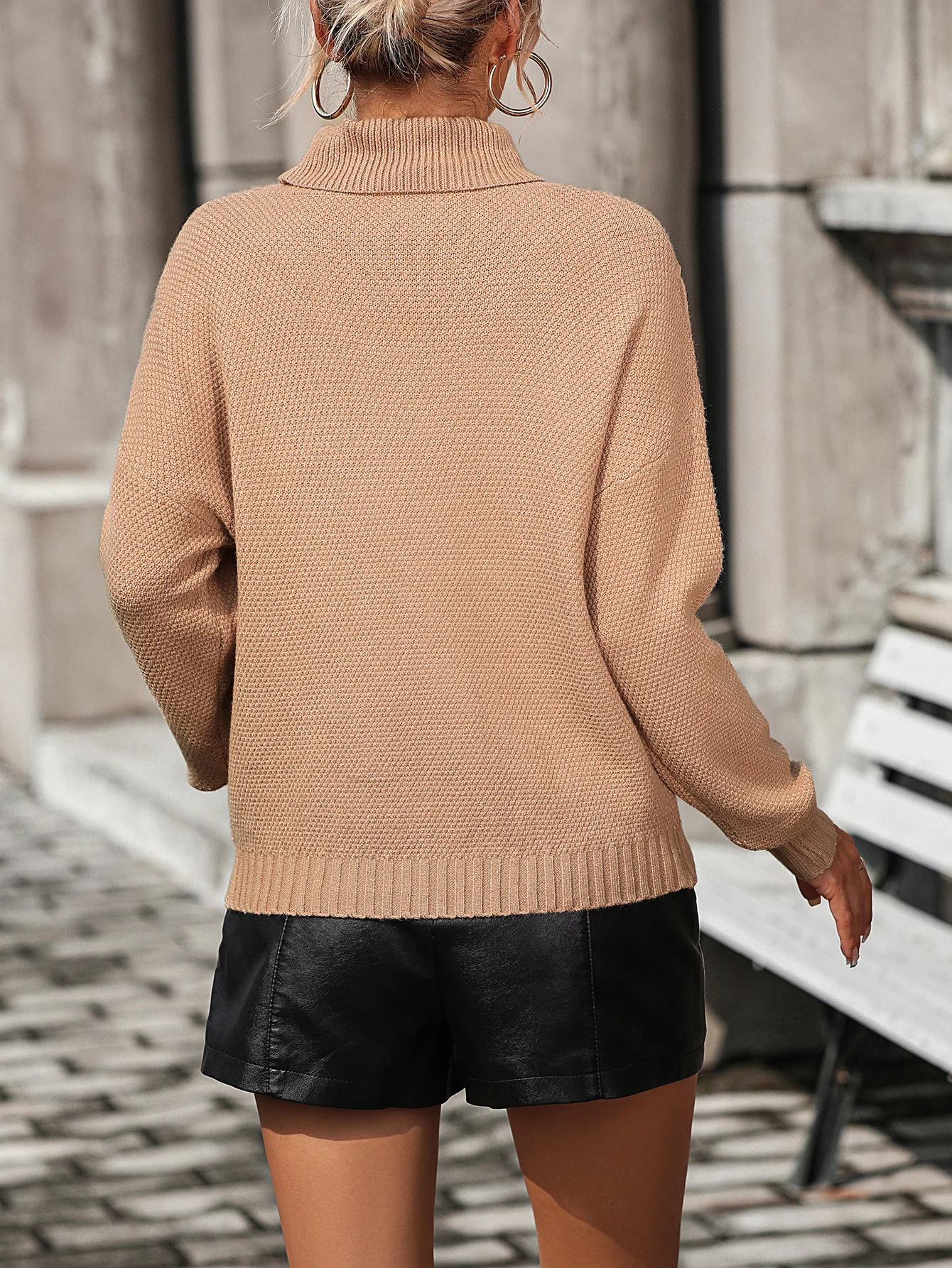 Helena - Schicke und Gemütliche Winterrollkragenpullover mit Fransen-Details für Damen