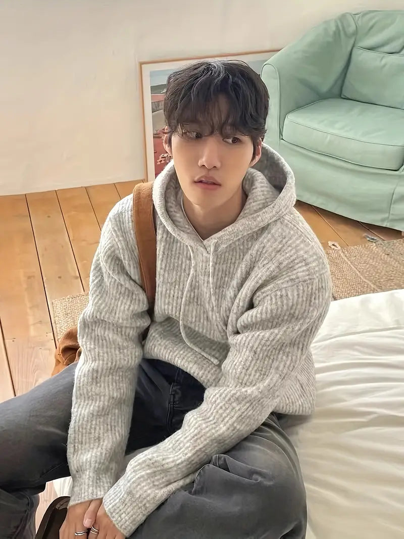 Jari - Müheloser Stil Trendiger Gestreifter Strickpullover