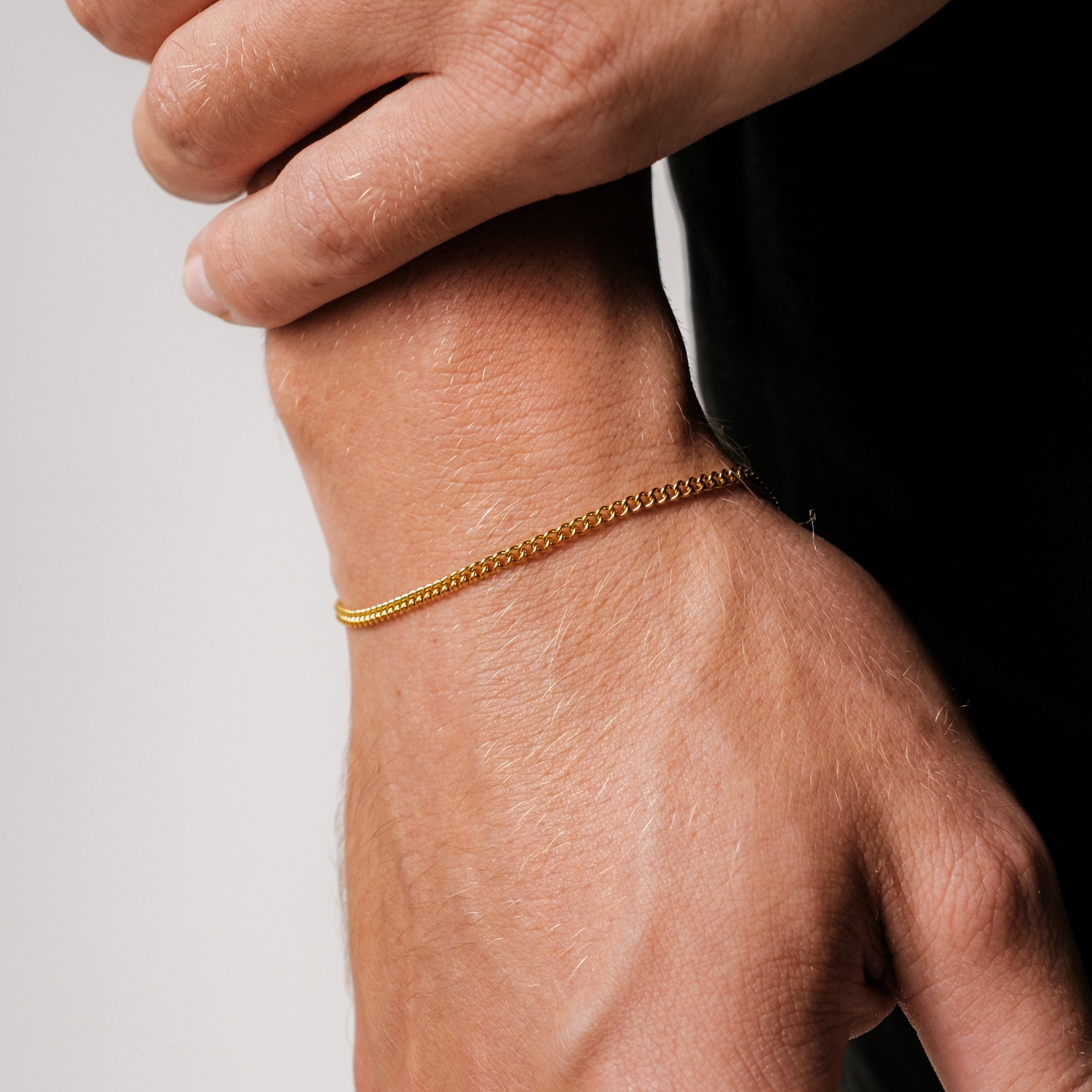 Cuban Bracelet 2MM (Gold)