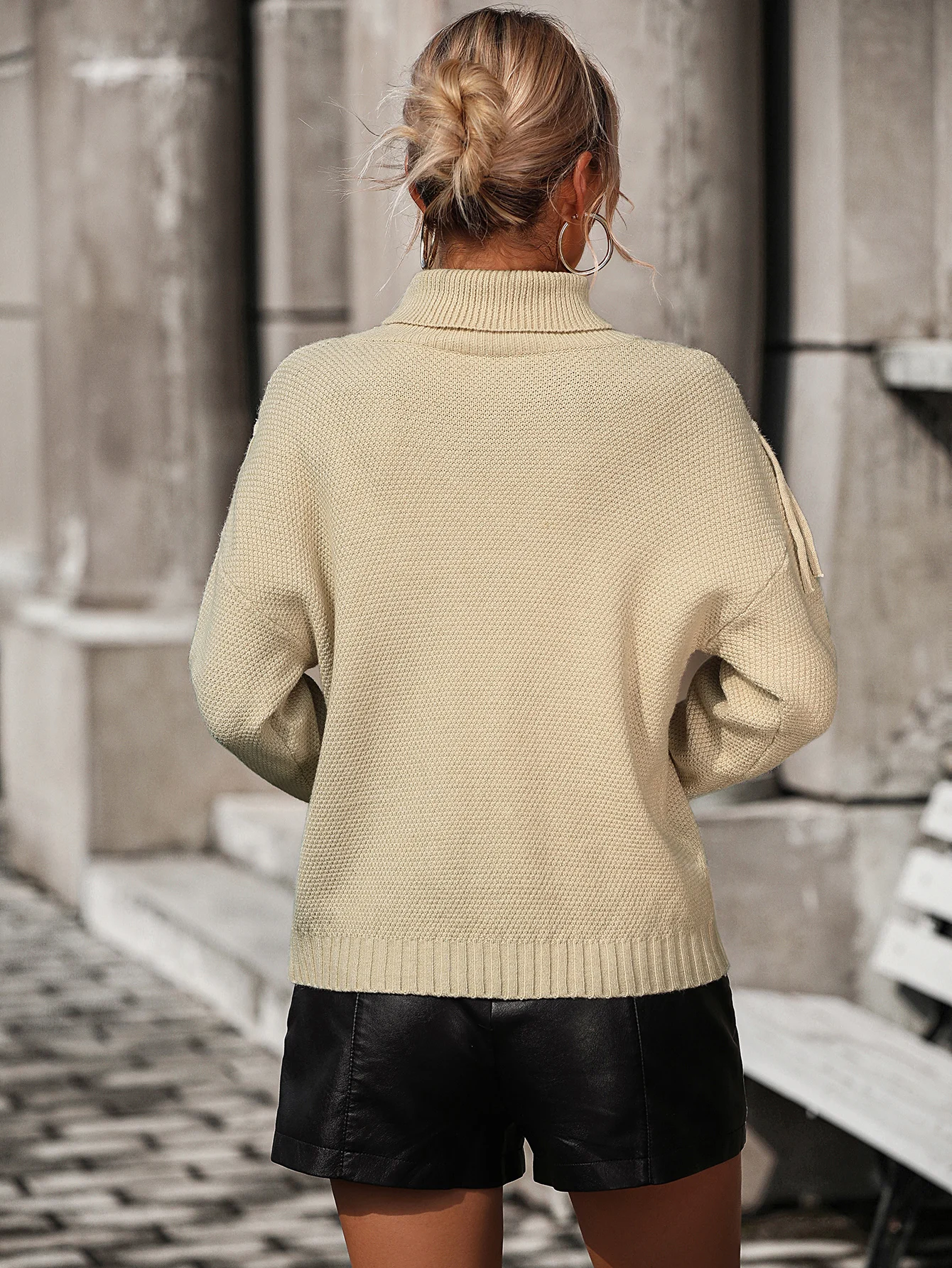 Helena - Schicke und Gemütliche Winterrollkragenpullover mit Fransen-Details für Damen