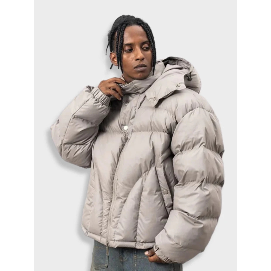Winter PufferJacke mit Kapuze
