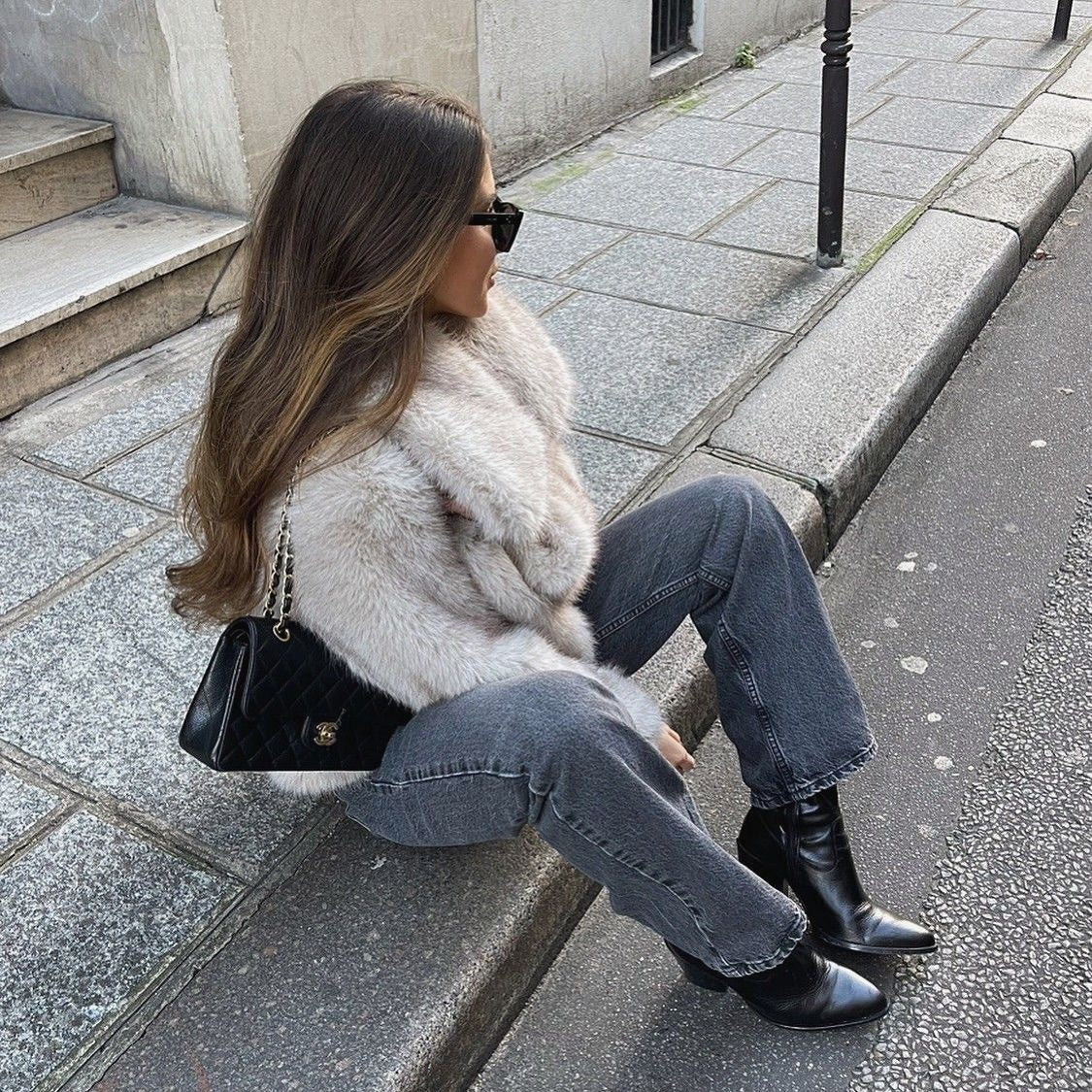 Mia | Eleganter Pelzmantel für Damen