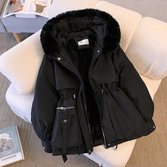 Fidella - Mit Fleece gefütterte Kapuzenjacke