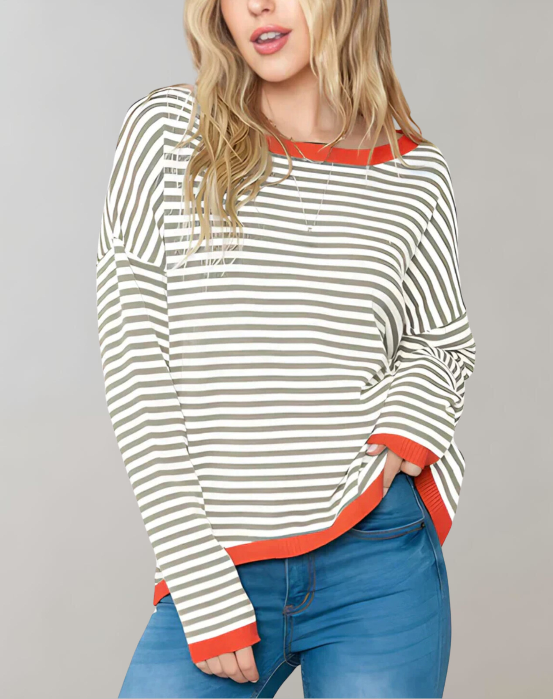 Mikaela™ - Gestreifter Pullover