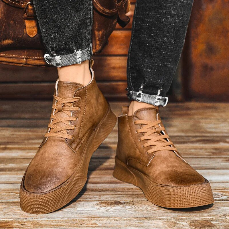 Gerlof - Robuste Und Modische Lederstiefel