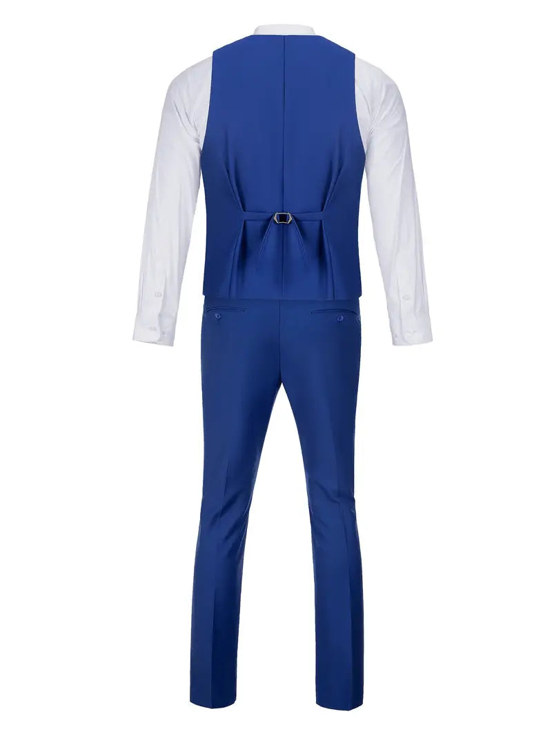 Herrenanzug mit zwei Knöpfen Jacke & Hose Anzug