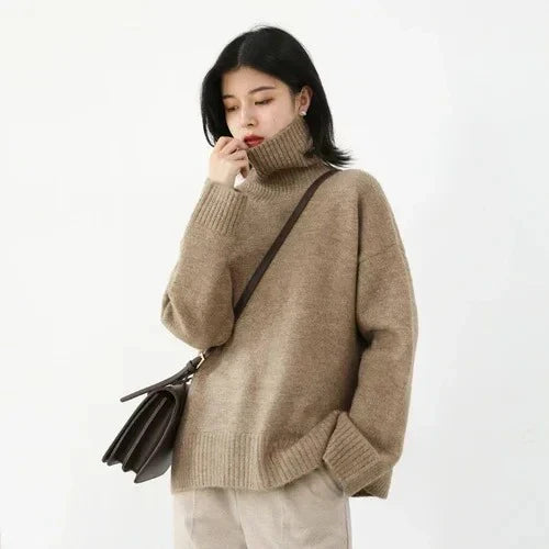 Helaine - Damen-Rollkragenpullover