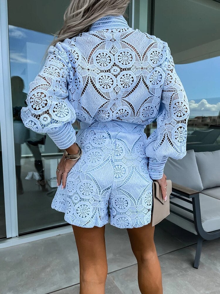 Vivian | boho lace set