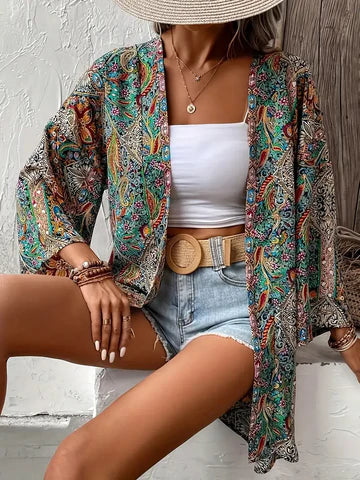 Kimber - Böhmische Strickjacke für Damen