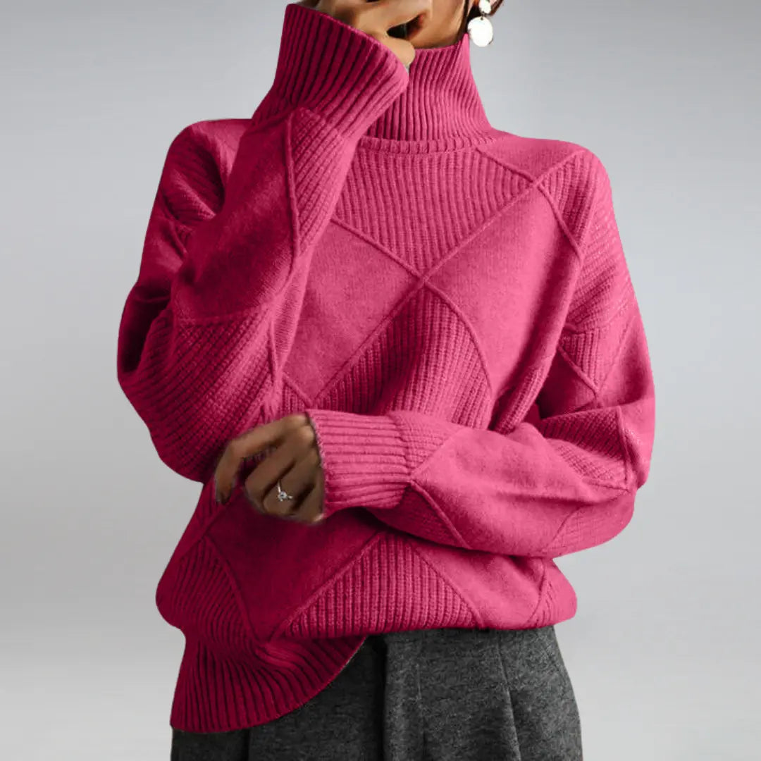 Winter Rollkragenpullover für Damen