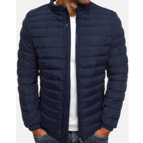 Aminola | Herren Winter Steppjacke | Reißverschluss