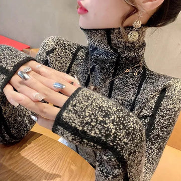 Kelsey - Eleganter Rollkragenpullover