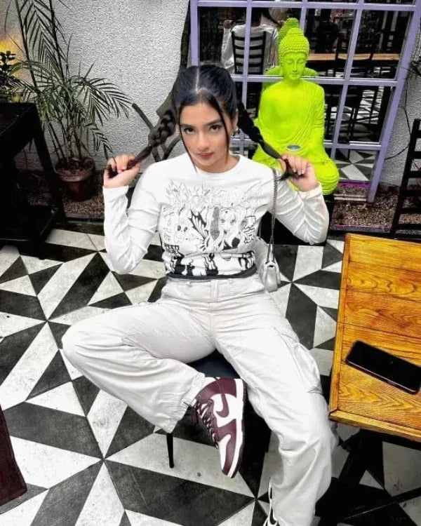 Xanthe - Cargohose für Damen mit Hoher Taille