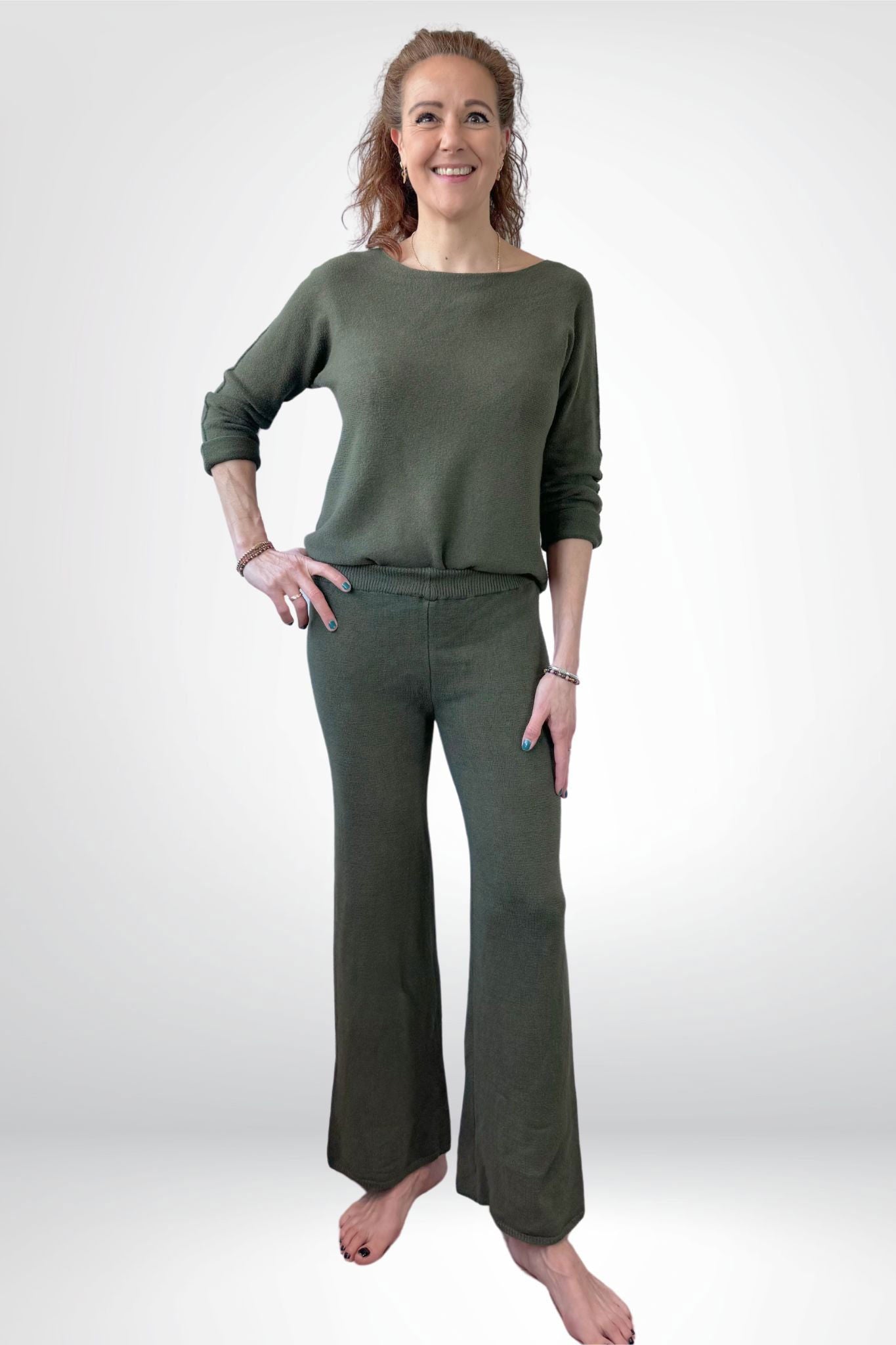 Bequemes Set aus weichem Strick - Helene
